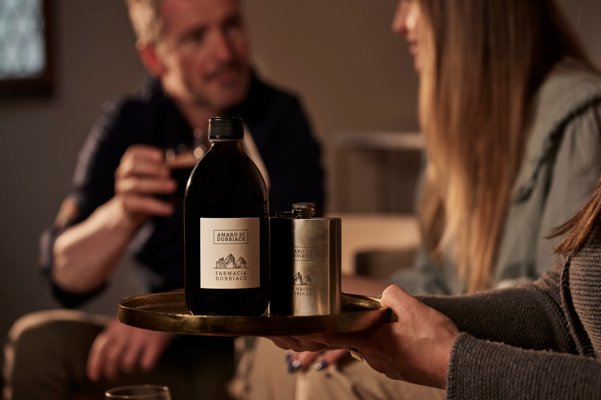Amaro di Dobbiaco digestivo a base di erbe amare liquore